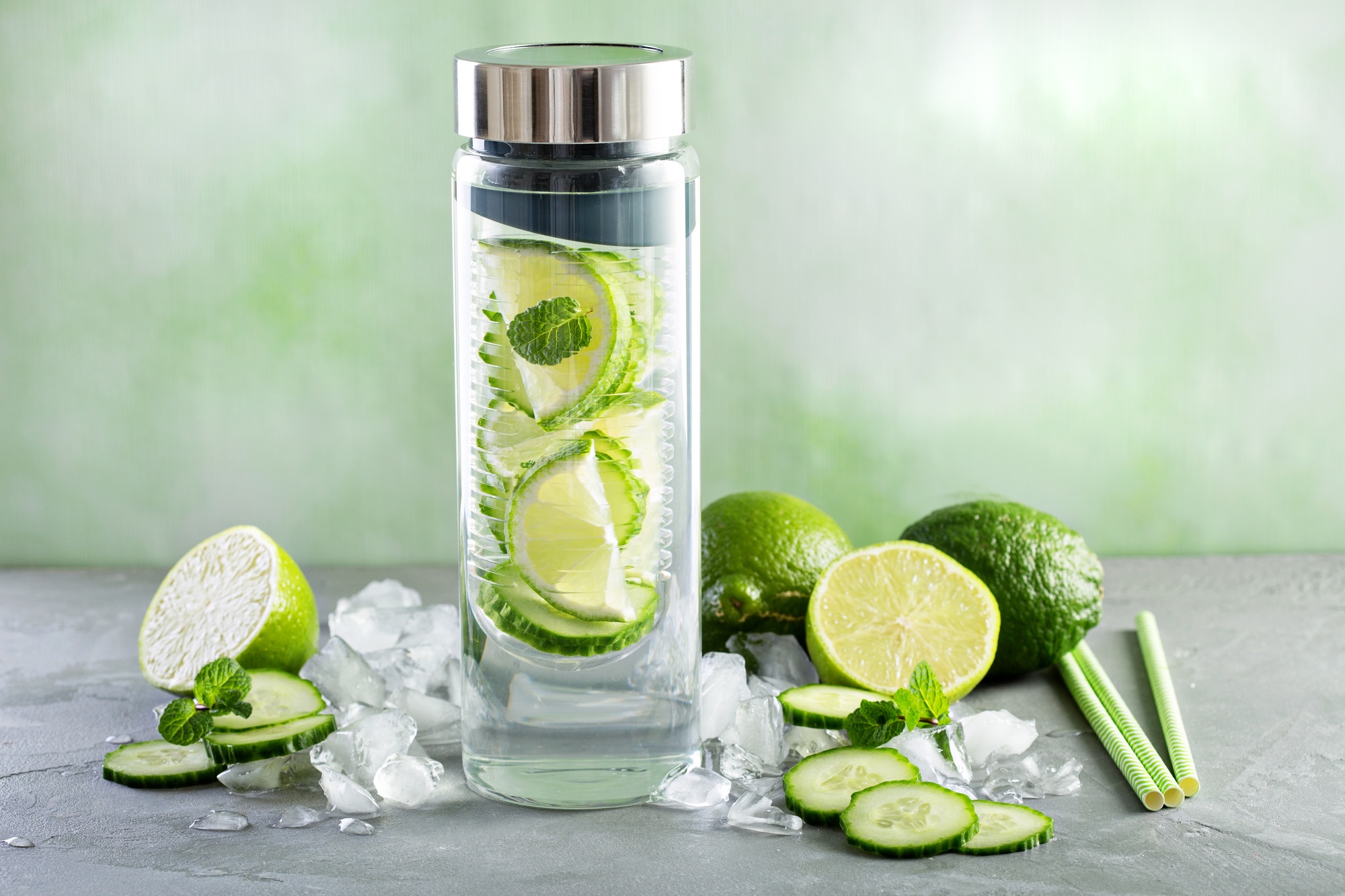 Infused detox water